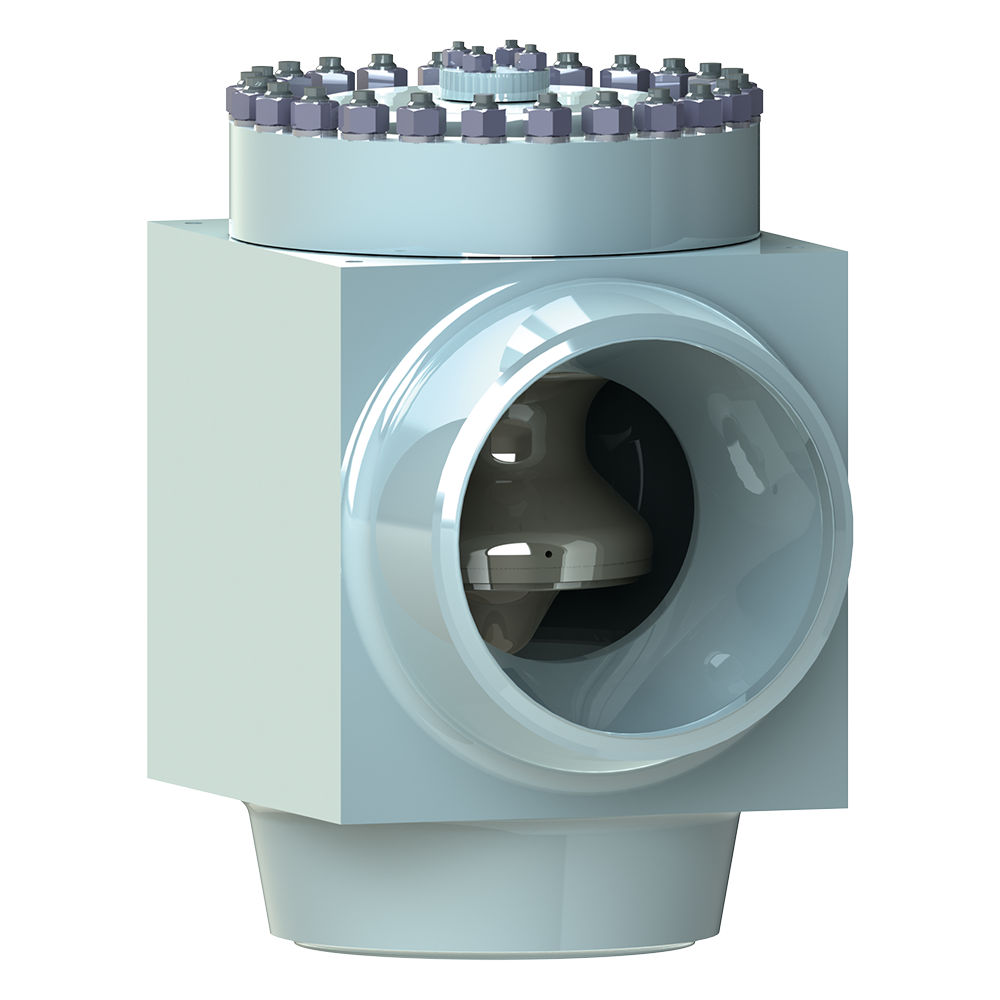 Sempell Nuclear Model MFDCV Main Feedwater Damped Check Valve | Emerson