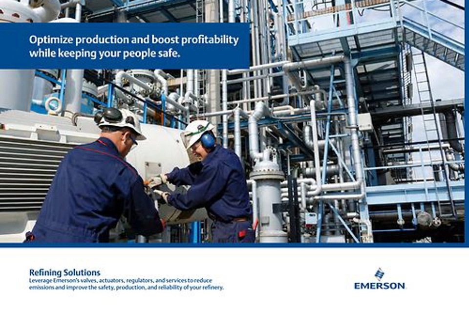 Brochure : les solutions de régulation dans le raffinage