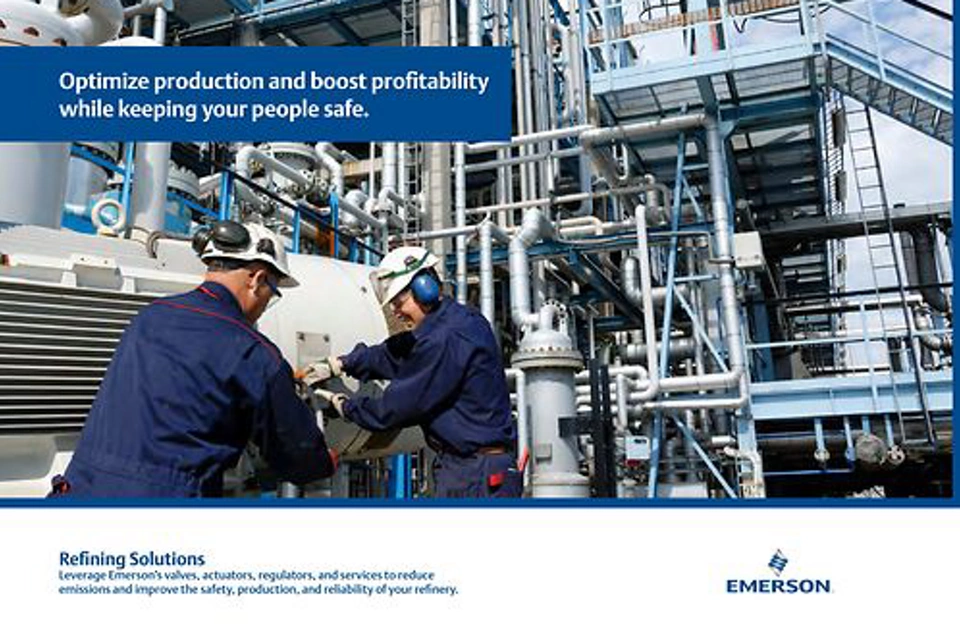 Folleto: Soluciones de control final para refinería