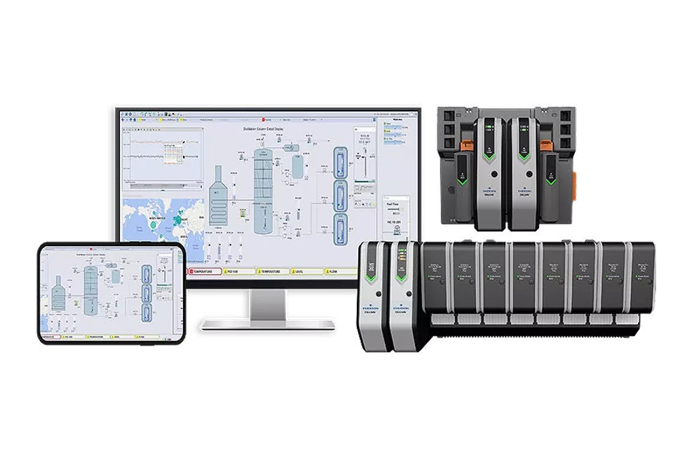 Sistema di controllo distribuito DeltaV (DCS)