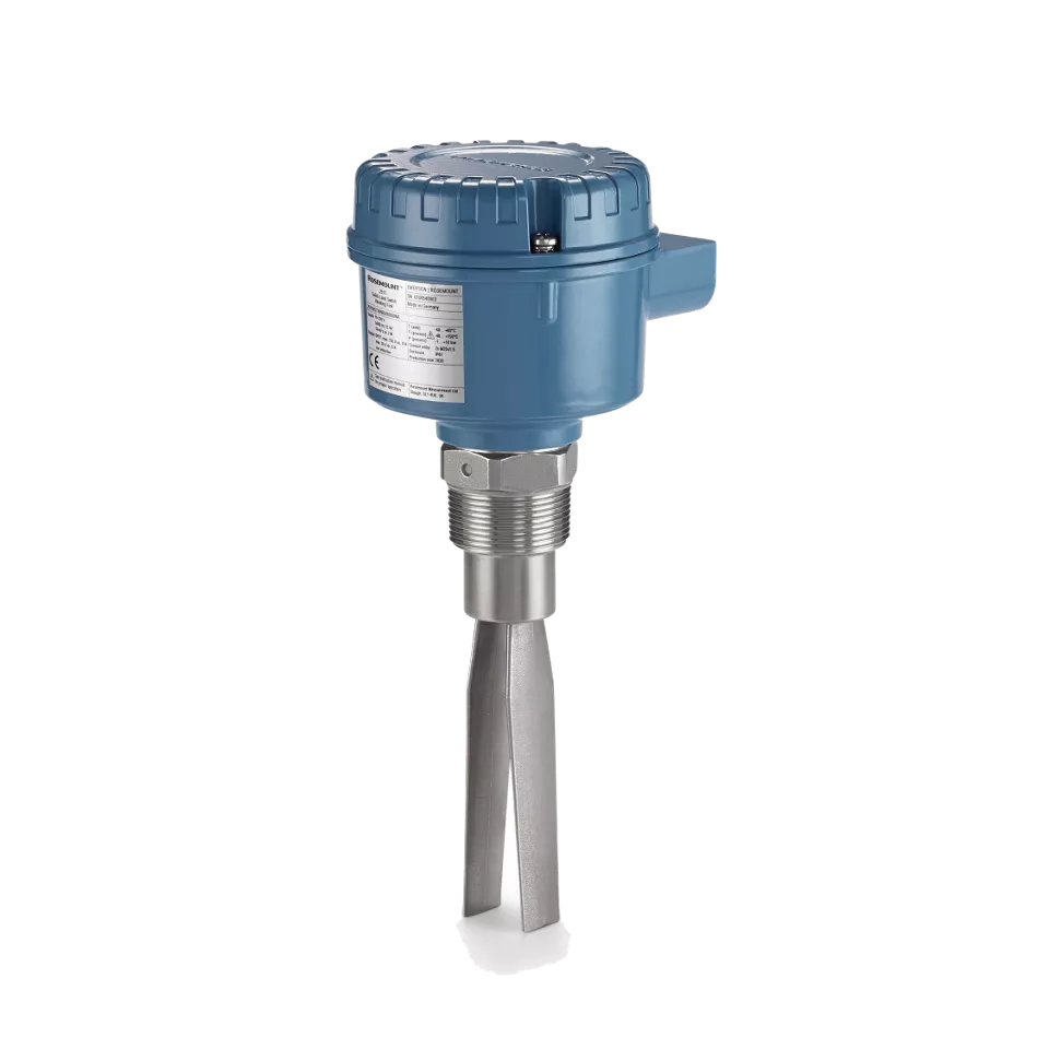 Rosemount™ 2511 Füllstandsgrenzwertschalter für Feststoffe – Schwinggabel