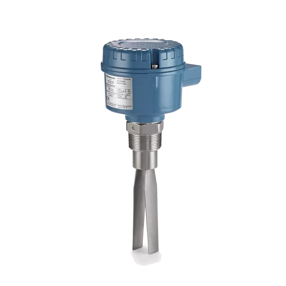 Rosemount™ 2511 Chave de nível para sólidos — Garfo vibratório