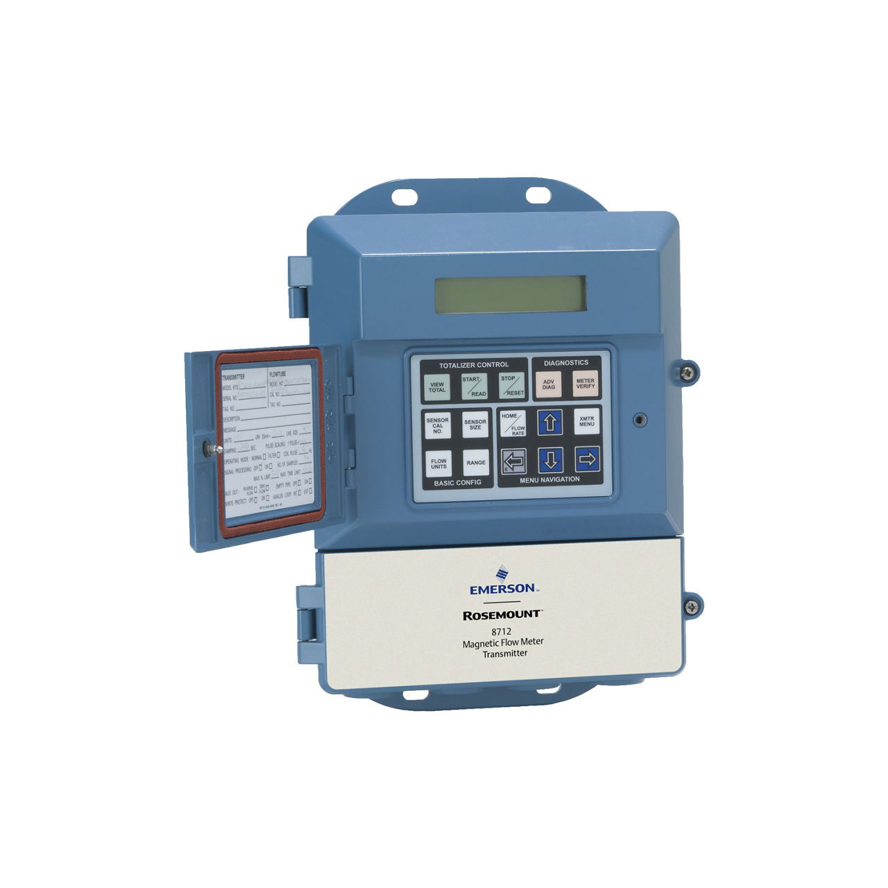 Rosemount™ 8712EM Magnetic Flow Meter Transmitter - Measurement