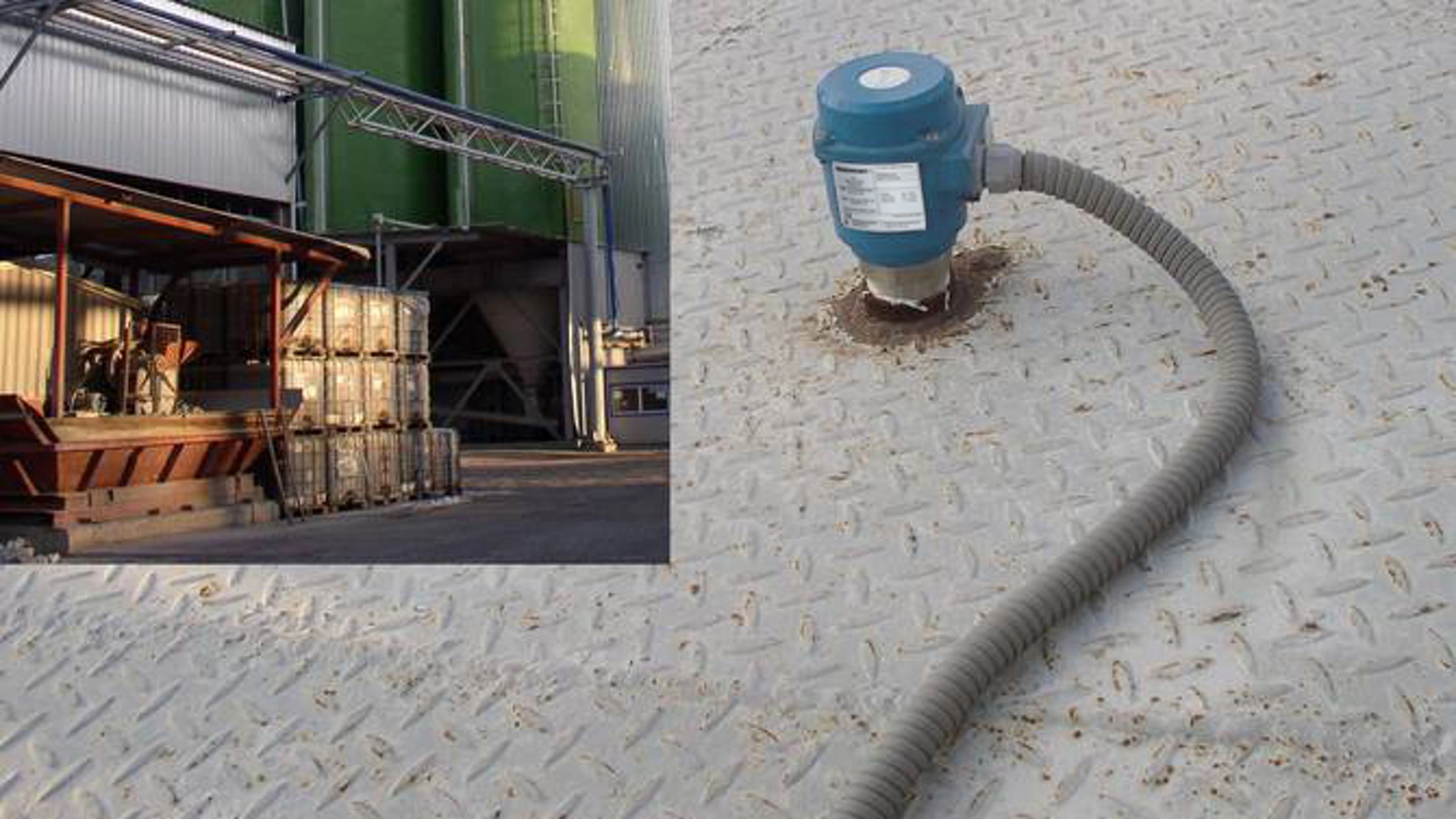 Solids Level Measurement in Unpolluted Lime Storage Silos
