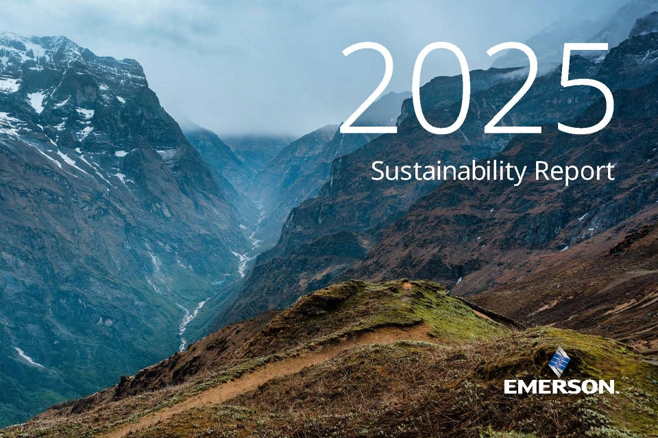 Emerson Releases 2025 Sustainability Report