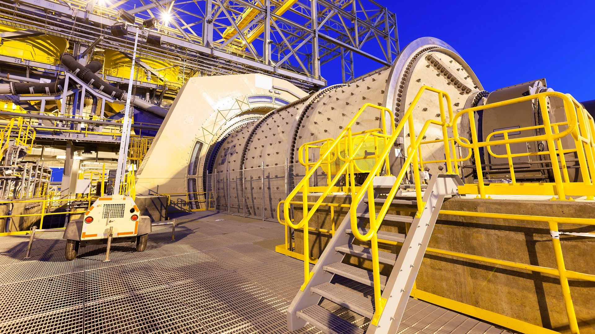 Temperature Monitoring for SAG & Ball Mill