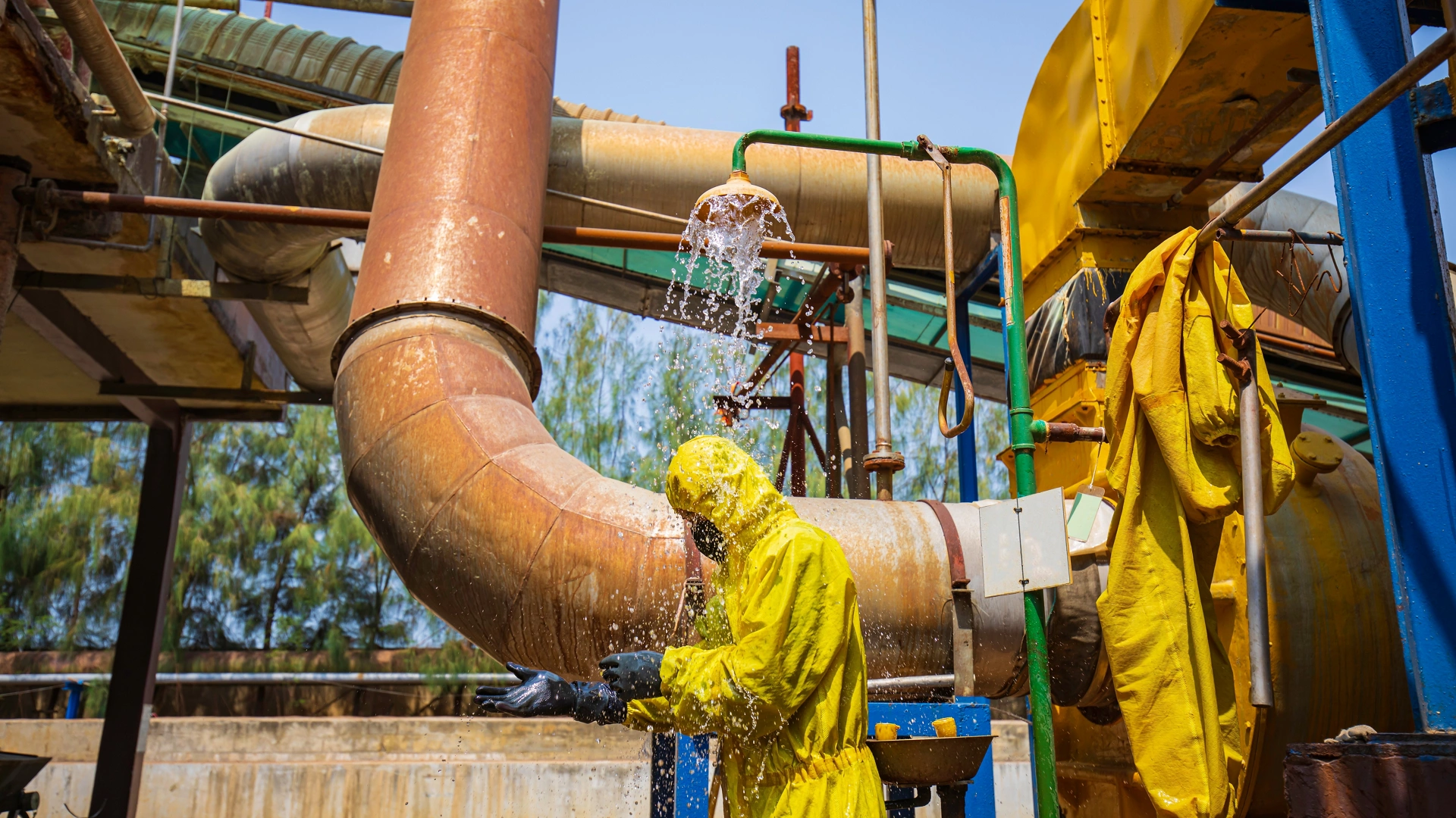 Temperature Monitoring in Safety Showers