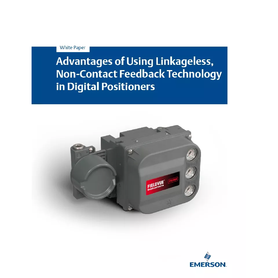 Whitepaper: Advantages of Using Linkage-Less, Non-Contact Feedback Technology