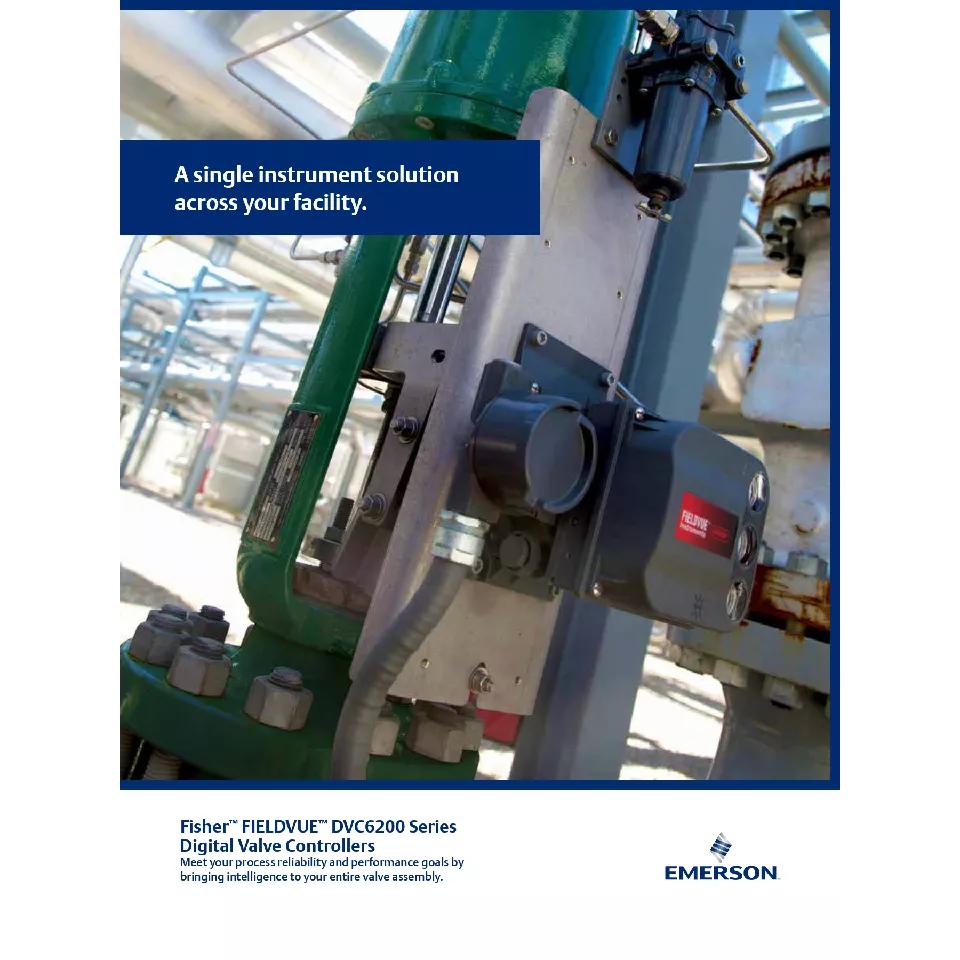 Brochure: Fisher FIELDVUE DVC6200 Series Digital Valve Controller