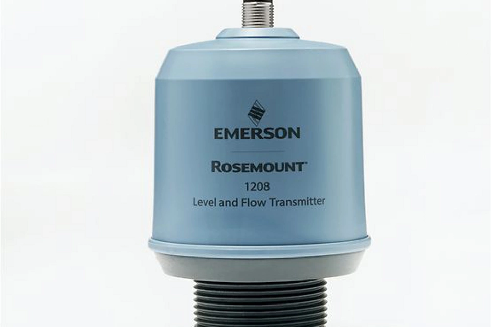 Transmissor de nível e vazão Rosemount™ 1208 — Radar sem contato