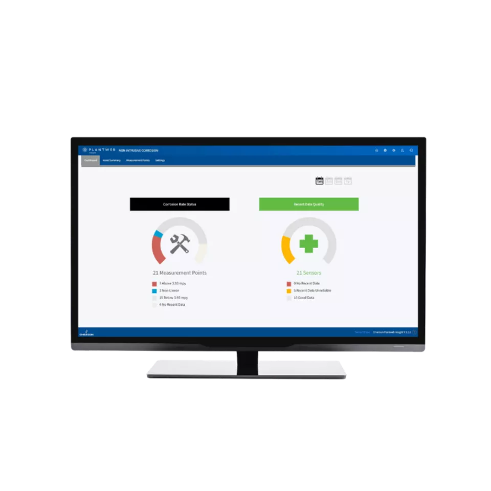 Application Plantweb Insight™ pour la corrosion non intrusive