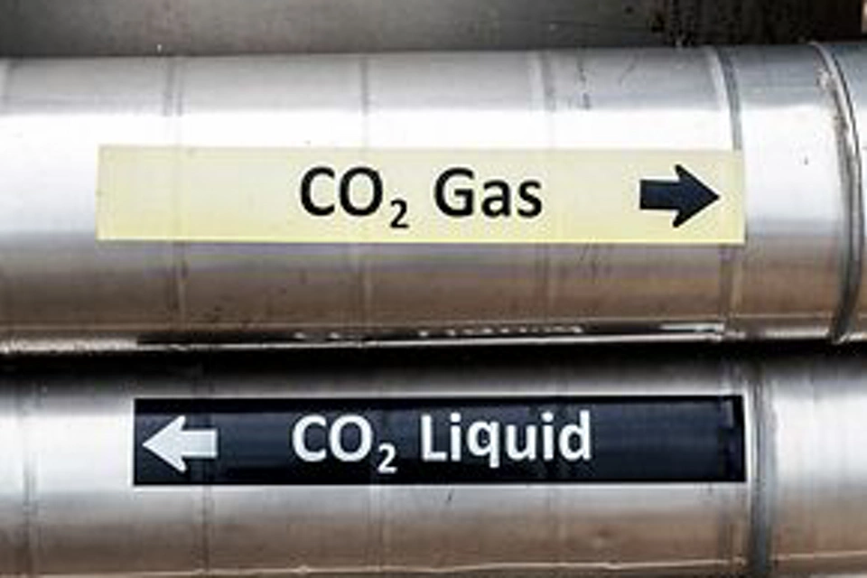 Trasporto tramite condotte per la cattura del carbonio