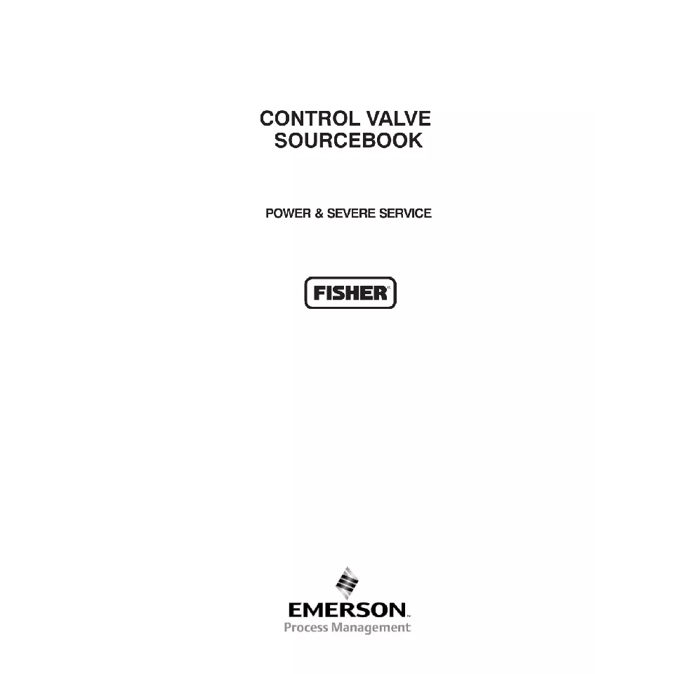 Guia de válvulas de controle — Energia e serviço severo