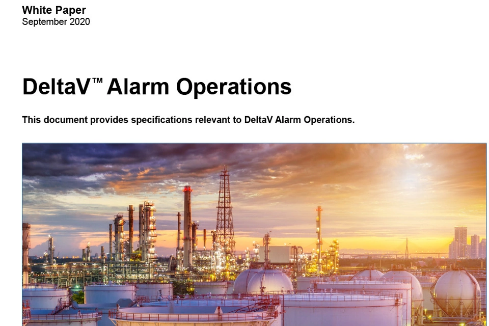 DeltaV Alarm Operations