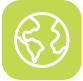 icon showing globe shape
