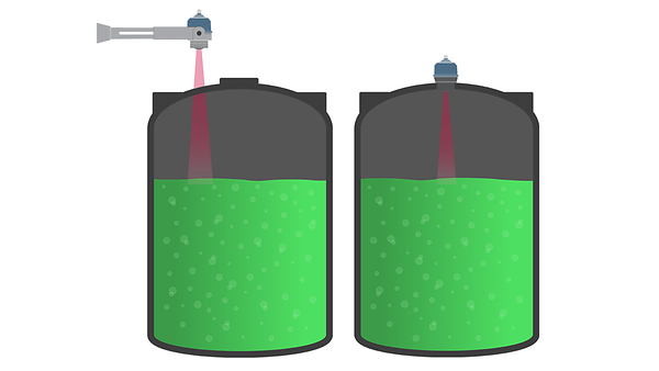 Level Measurement in Plastic Storage Tanks