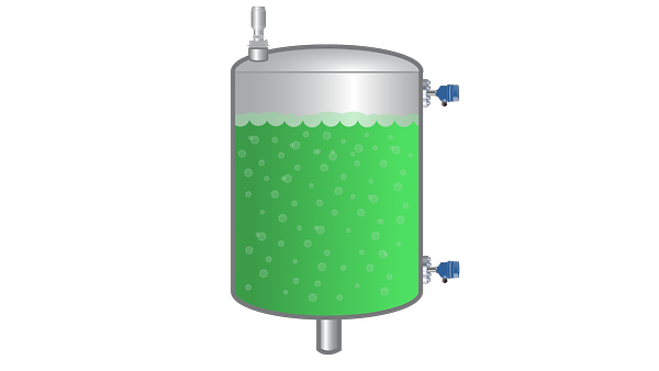 Level Measurement for Solvents in Brewing CIP Tanks