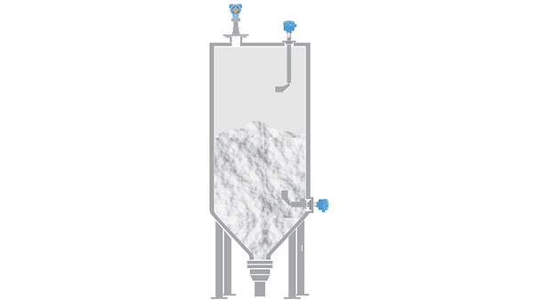 Level Measurement in Fly Ash Silos at Coal-Fired Power Plants